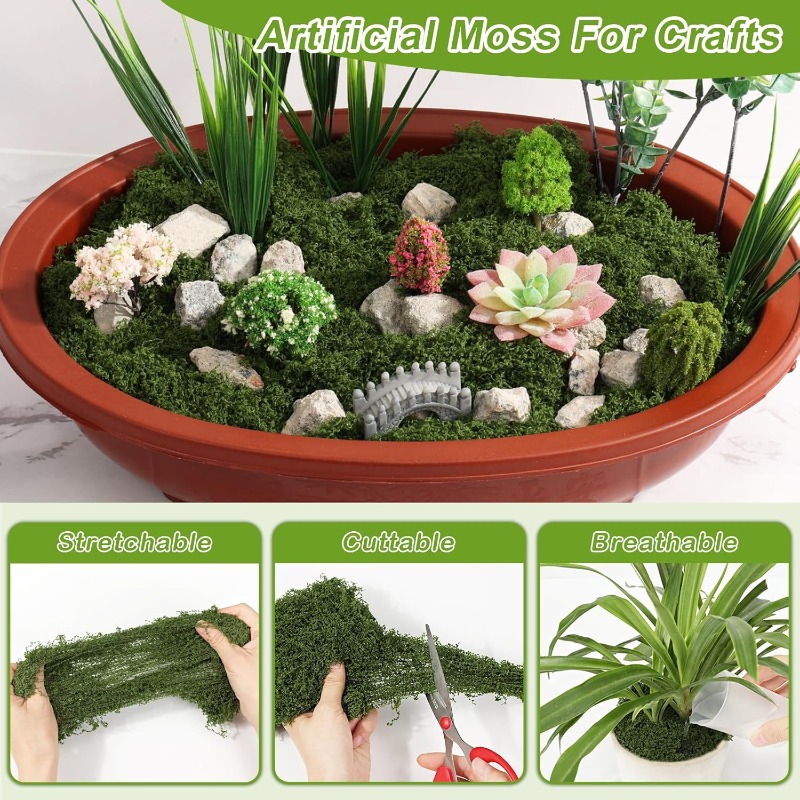 Artificial Green Plants Eterna - Sphagnum Moss Dry 评论和价格