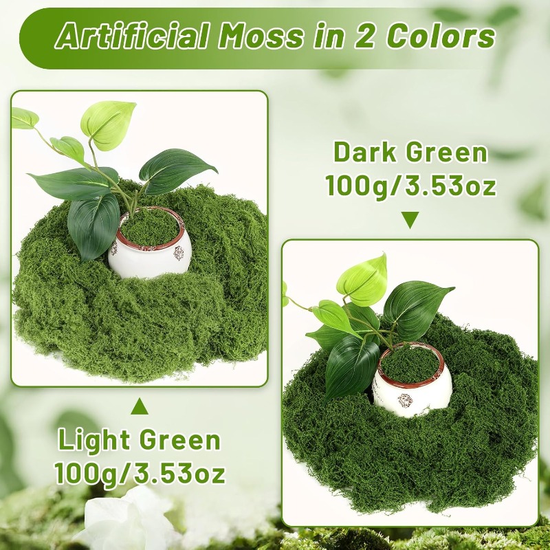 Artificial Green Plants Eterna - Sphagnum Moss Dry 评论和价格