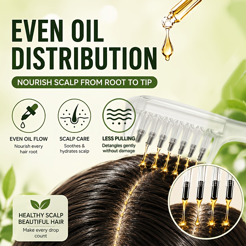 Scalp Oil Applicator Comb for  - Root Stimulator Liquid 评论和价格