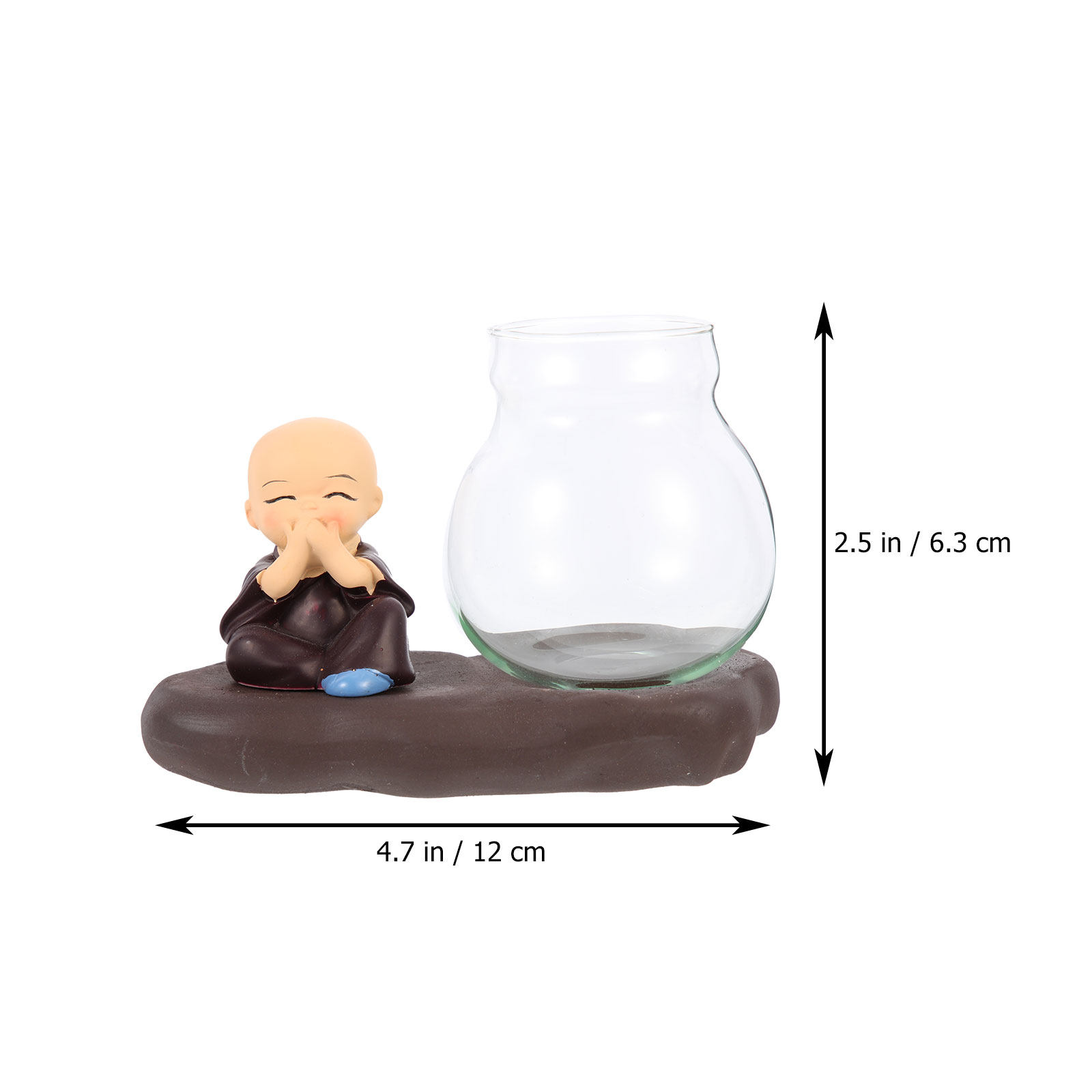 2Pcs Resin Flower Vase Hydropo - Propagation Station Vase 评论和价格