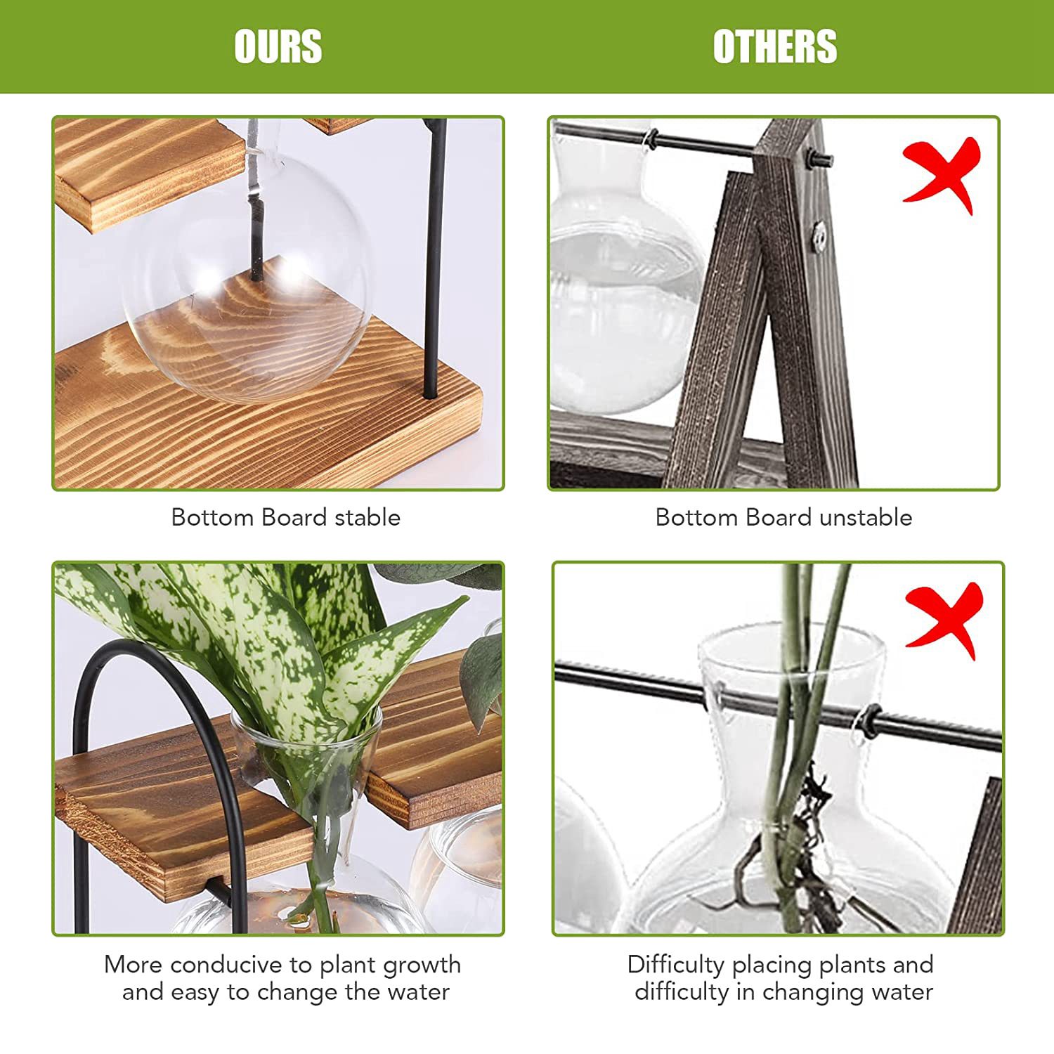 SDFC-Plant Propagation Station - Propagation Station Vase 评论和价格