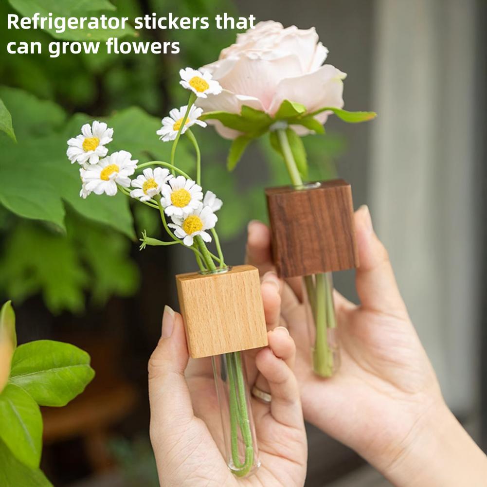 4cm Refrigerator Magnet Wooden - Propagation Station Vase 评论和价格