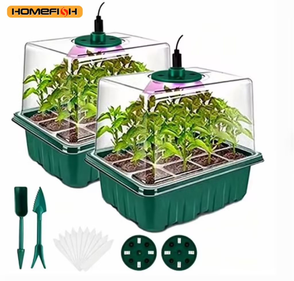 Home Seed Starter Tray with Gr - Humidity Dome Kit 评论和价格